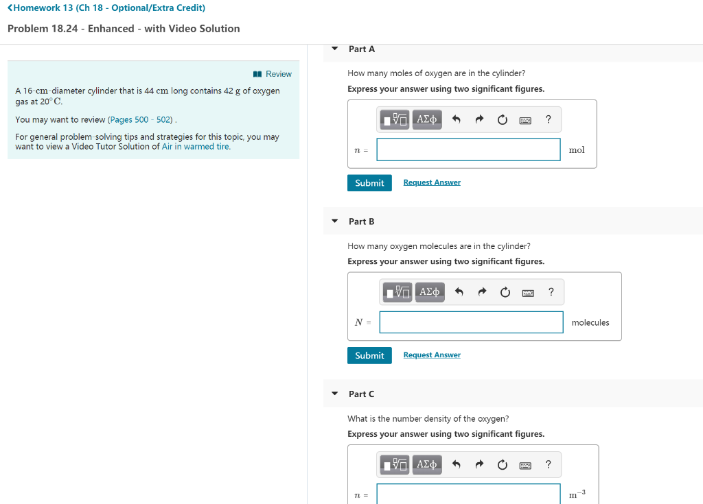 Solved Part D What is the reading of a pressure gauge