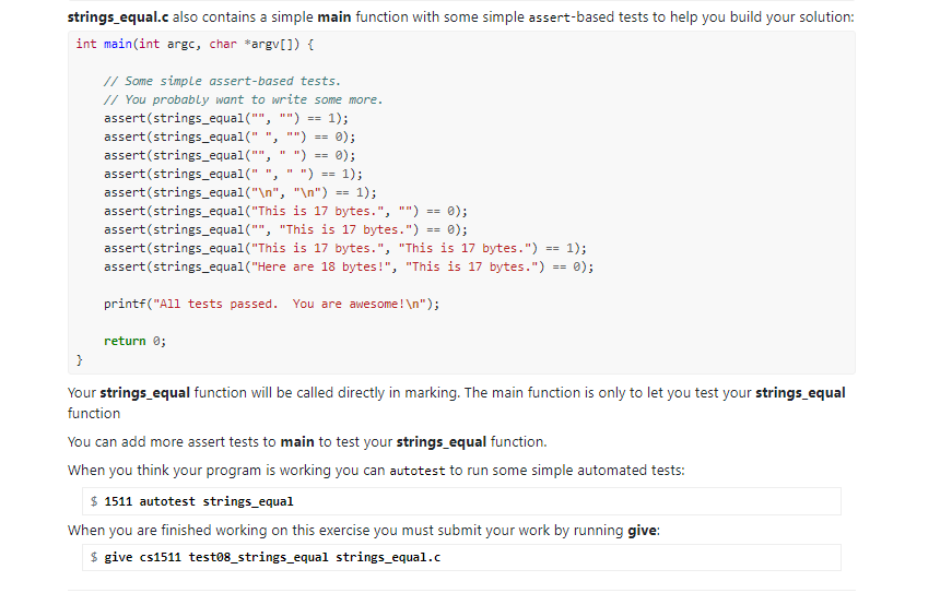 solved-self-test-question-check-if-two-strings-are-equal-chegg