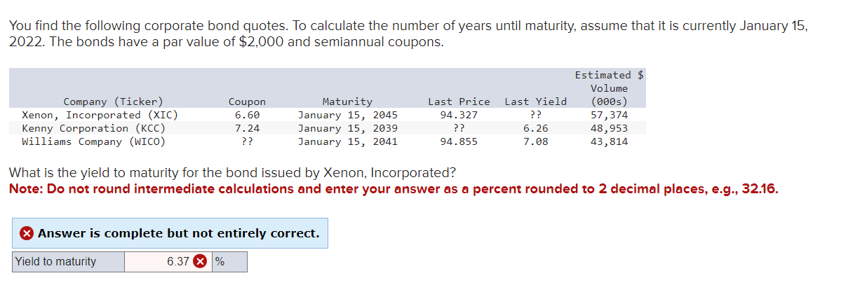 Solved You find the following corporate bond quotes. To | Chegg.com