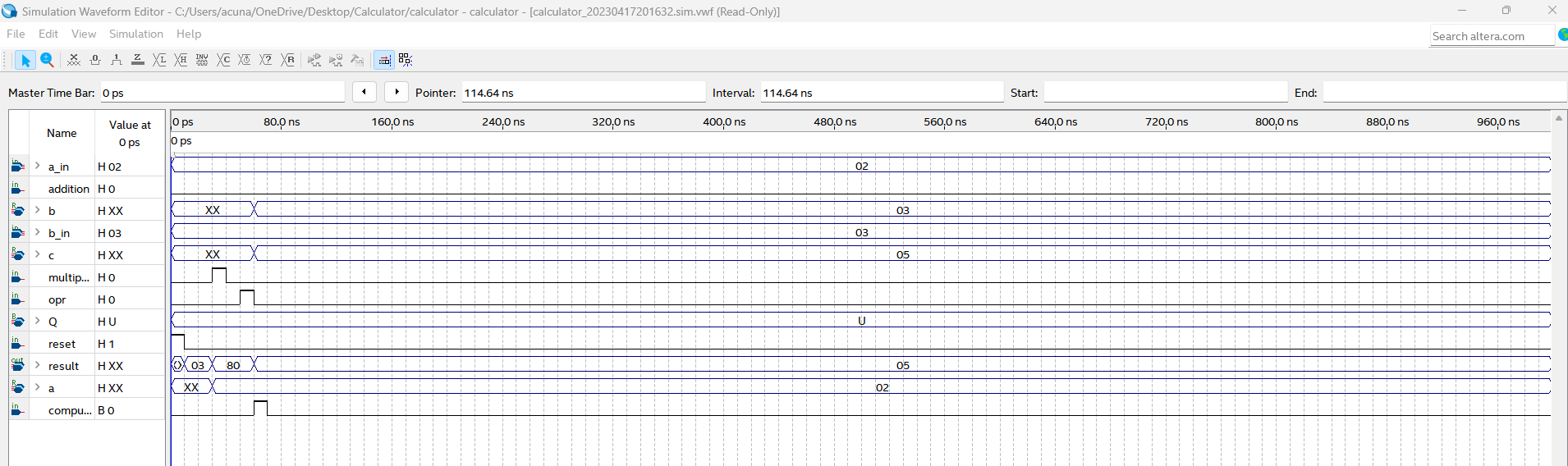 Solved I am writing a VHDL script for a calculator that will | Chegg.com