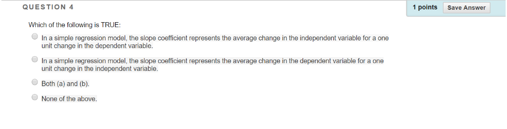 Solved QUESTION 4 1 points Save Answer Which of the | Chegg.com