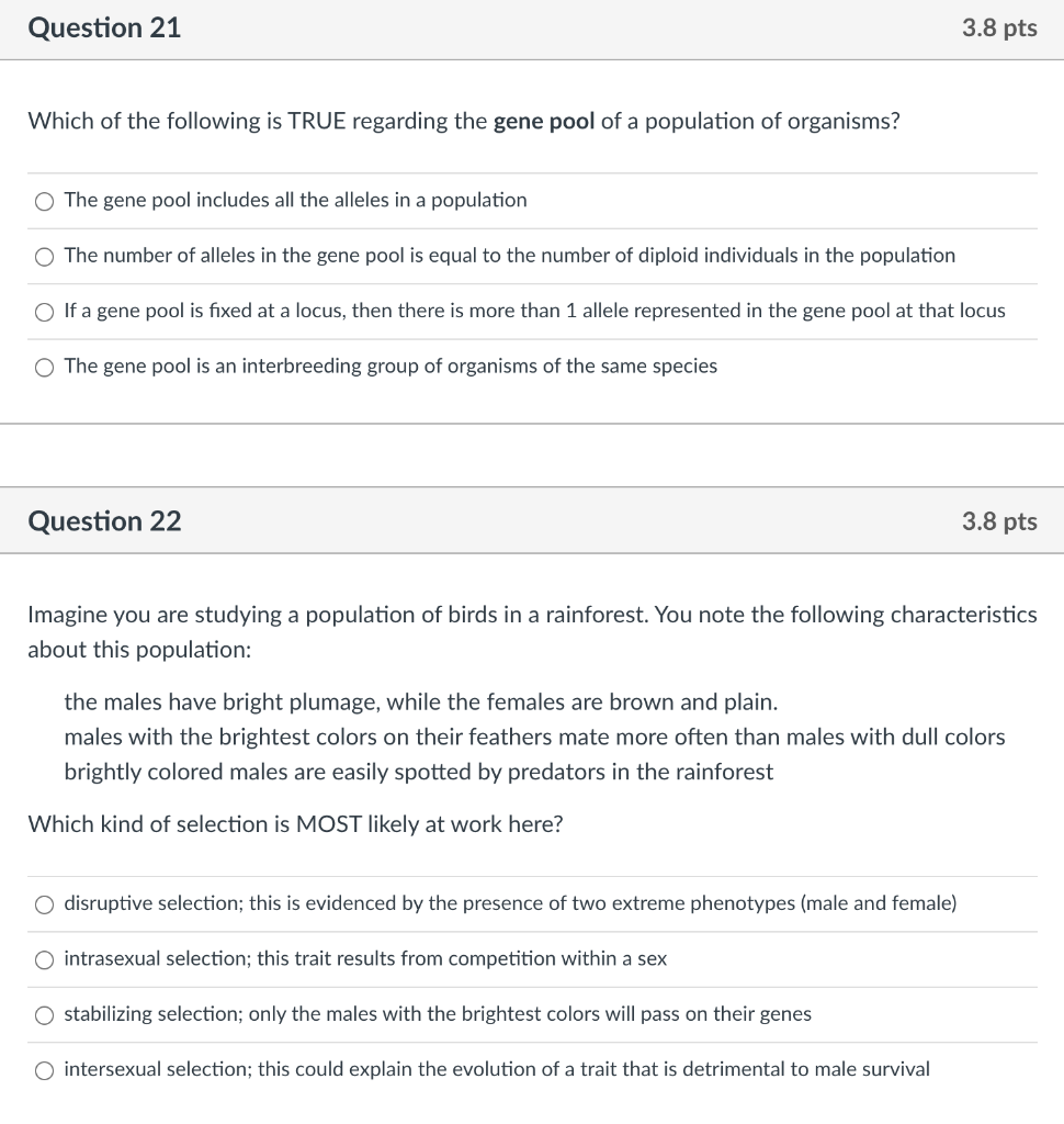 Solved Question 21 Which of the following is TRUE regarding | Chegg.com