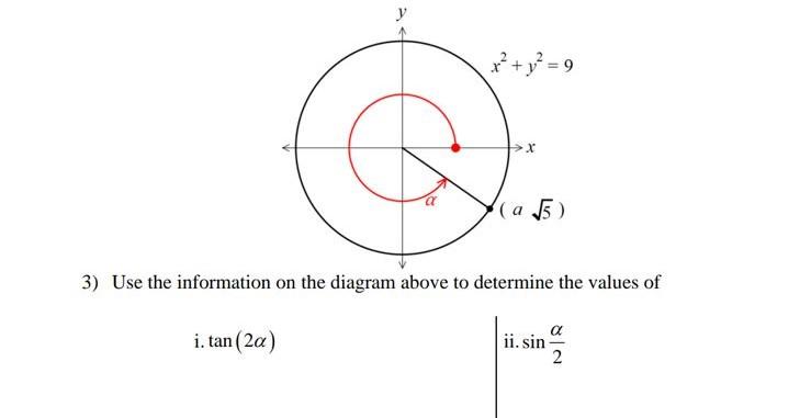 Solved 3) Use the information on the diagram above to | Chegg.com