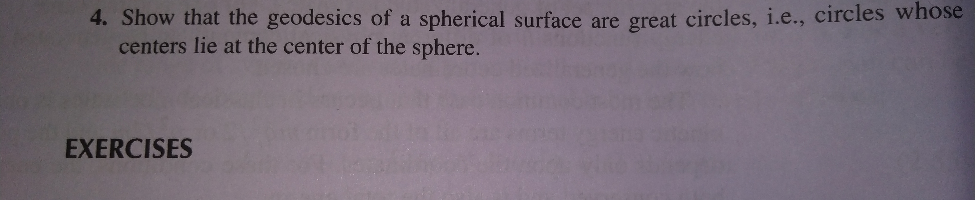 Solved 4. Show that the geodesics of a spherical surface are | Chegg.com