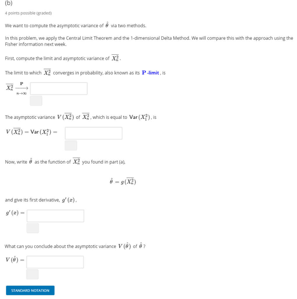 Solved 4 Maximum Likelihood Estimator For Curved Gaussia Chegg Com