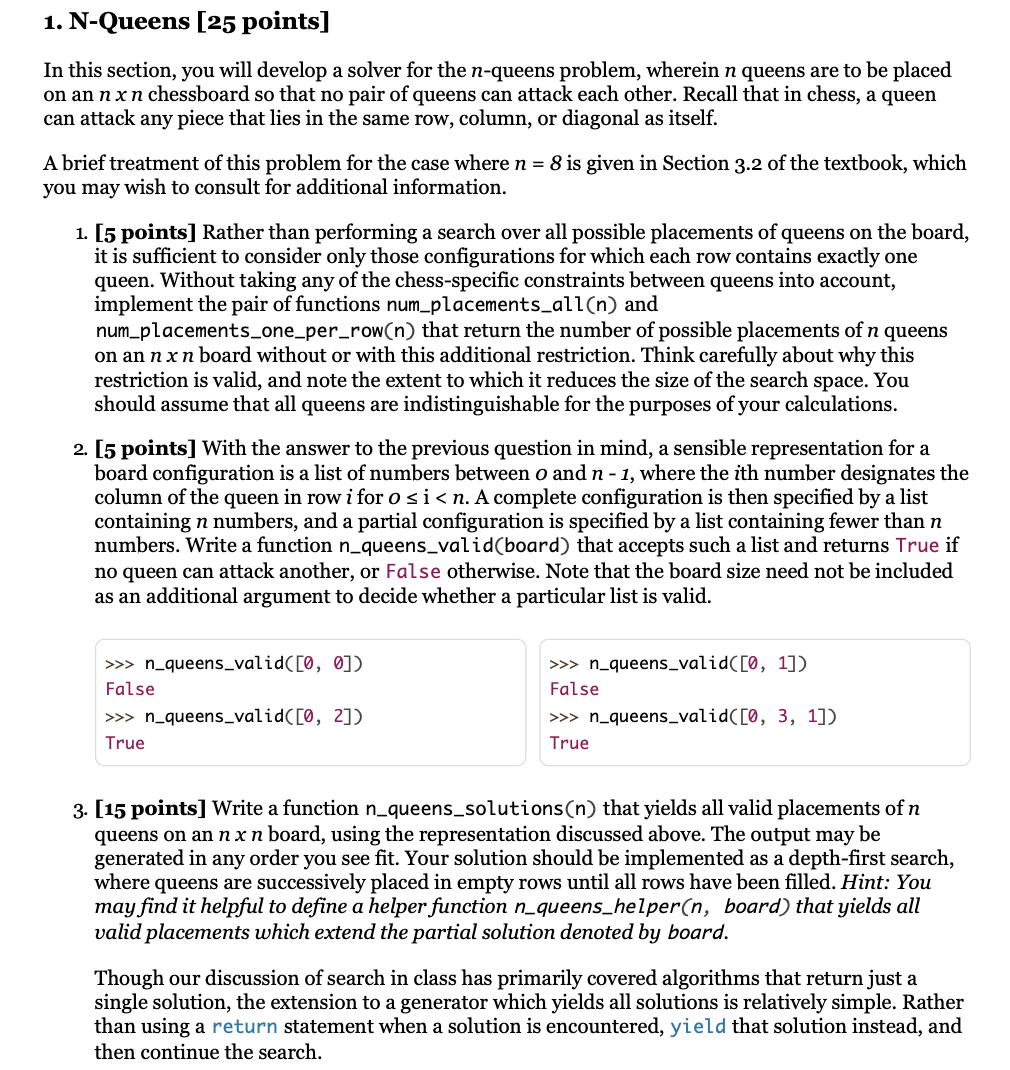 Solved (a) Assume you are given an N * N chessboard with