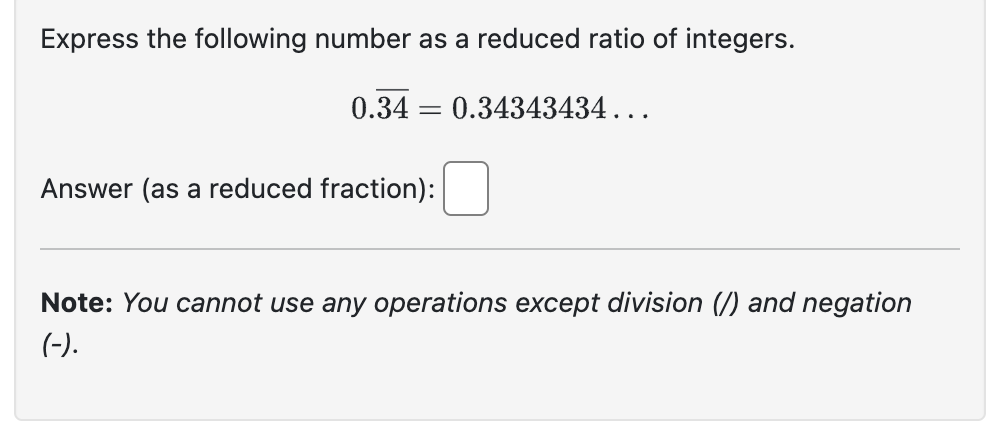 solved-express-the-following-number-as-a-reduced-ratio-of-chegg