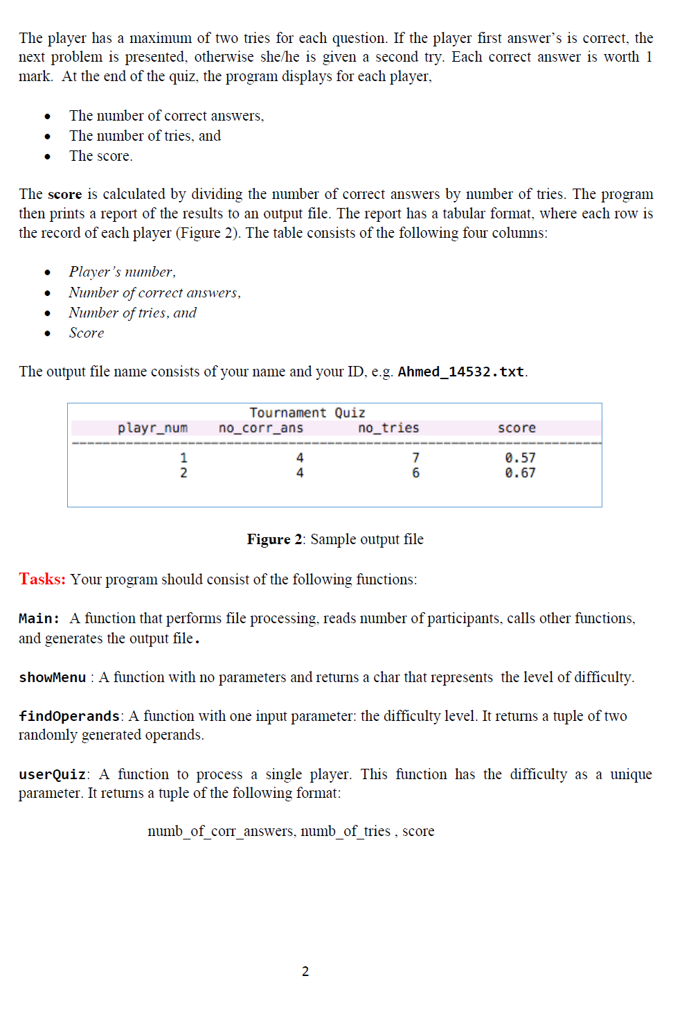 Solved Problem definition: We want to write a Python program | Chegg.com