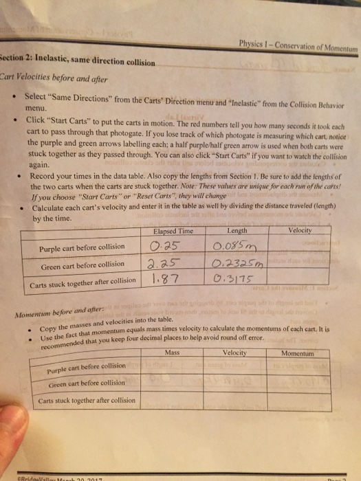 Solved ames Ronald Physics IConservation of Moment Date 03