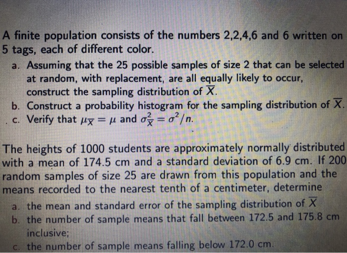 solved-a-finite-population-consists-of-the-numbers-2-2-4-6-chegg