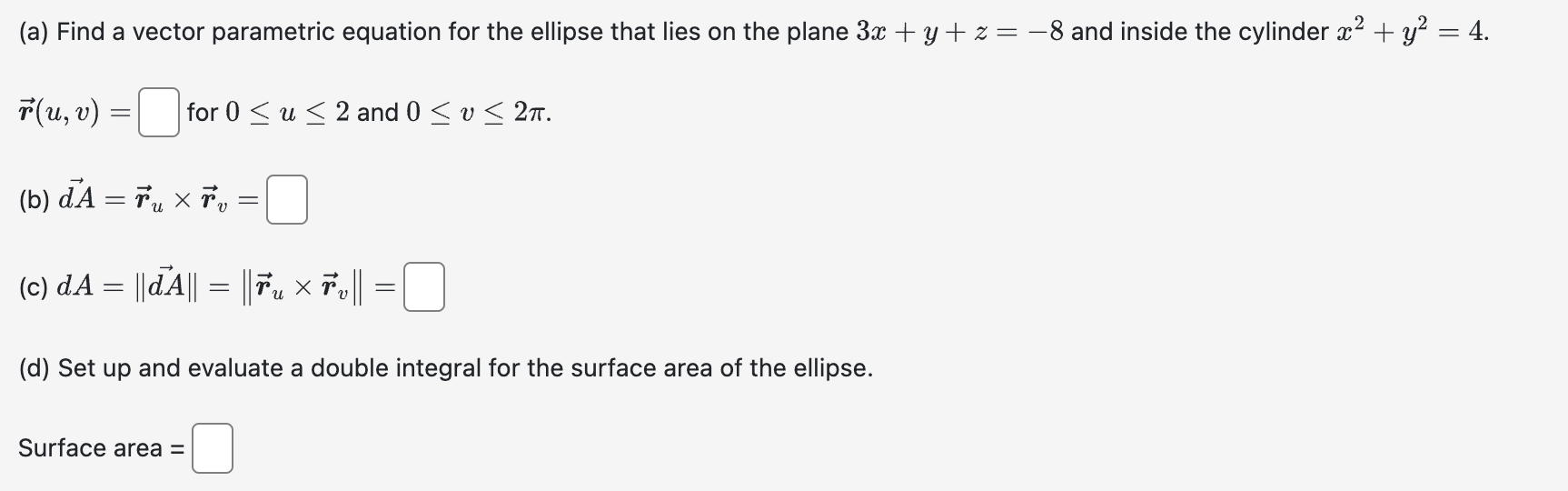 Vector Parametric Form Solved (a) Find a vector parametric equation for the | Chegg.com
