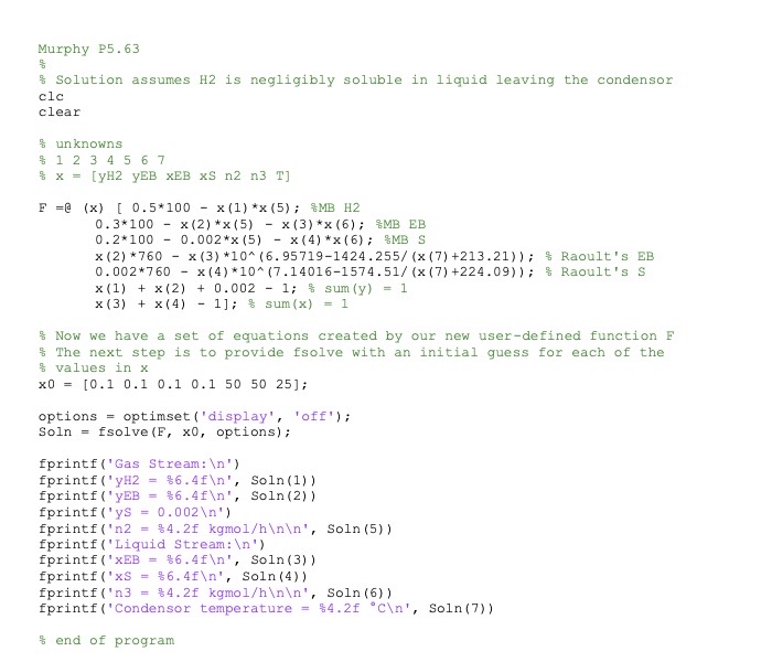 Solved 홓 Murphy P5.31 움 음 Solve for 음 recovery of IPA when | Chegg.com