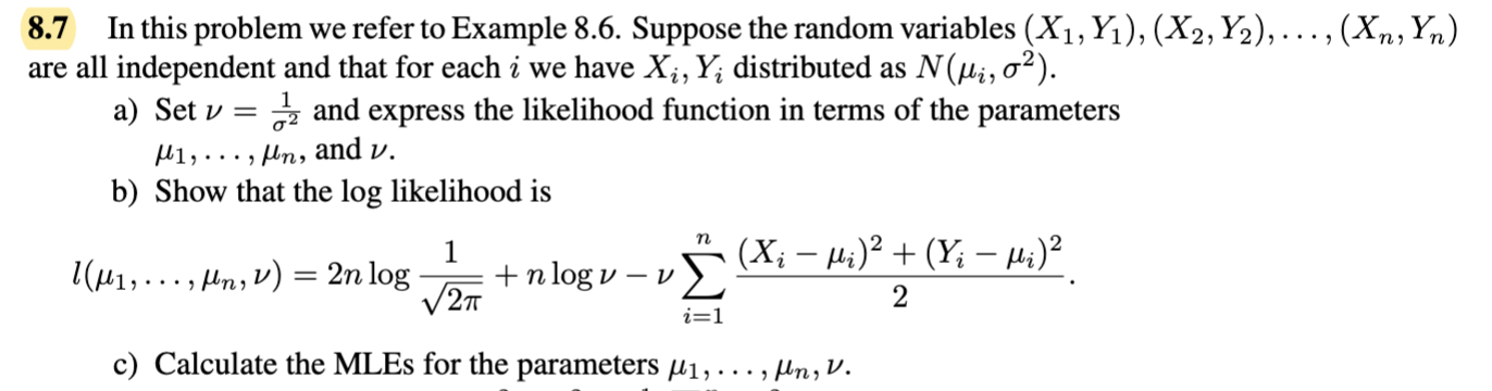 8.7 In this problem we refer to Example 8.6. Suppose | Chegg.com