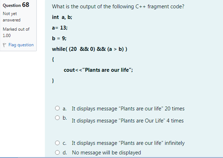 Solved Which one of the following best explains attackers | Chegg.com