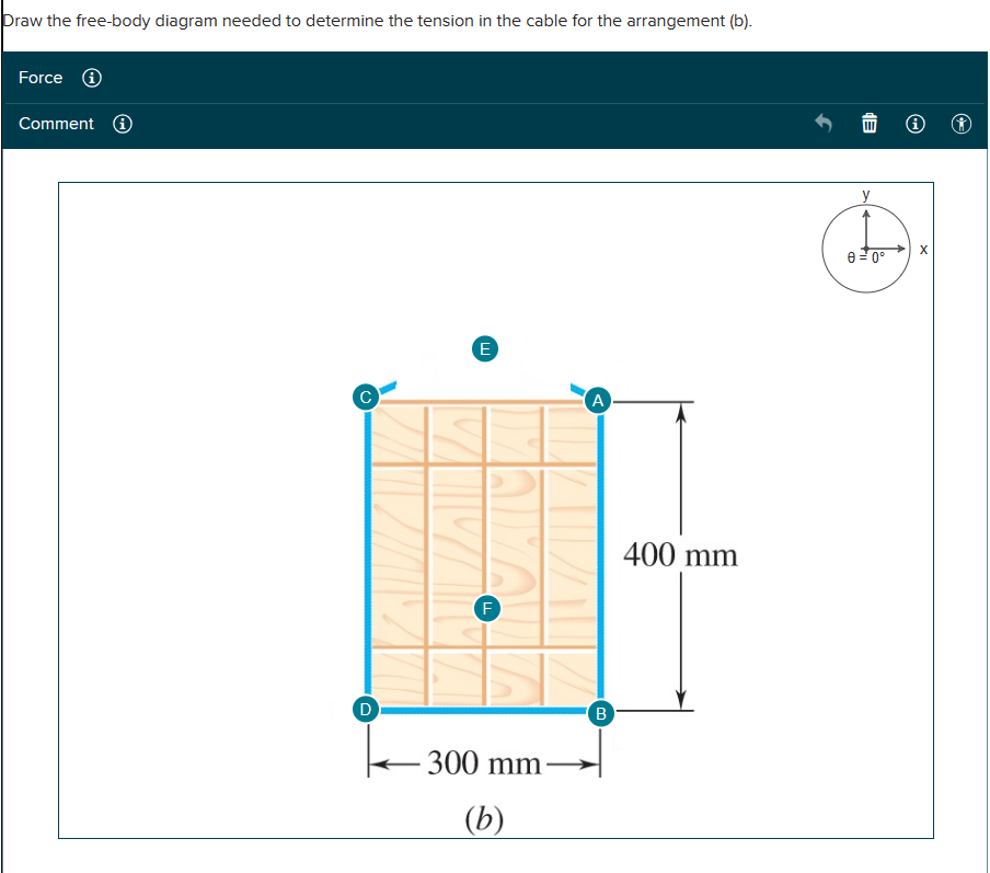 Solved Draw The Free-body Diagram Needed To Determine The | Chegg.com