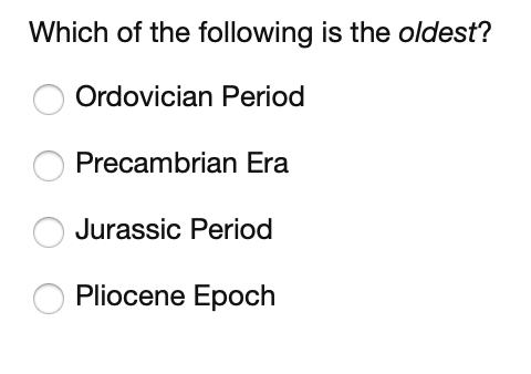 precambrian era jurassic period