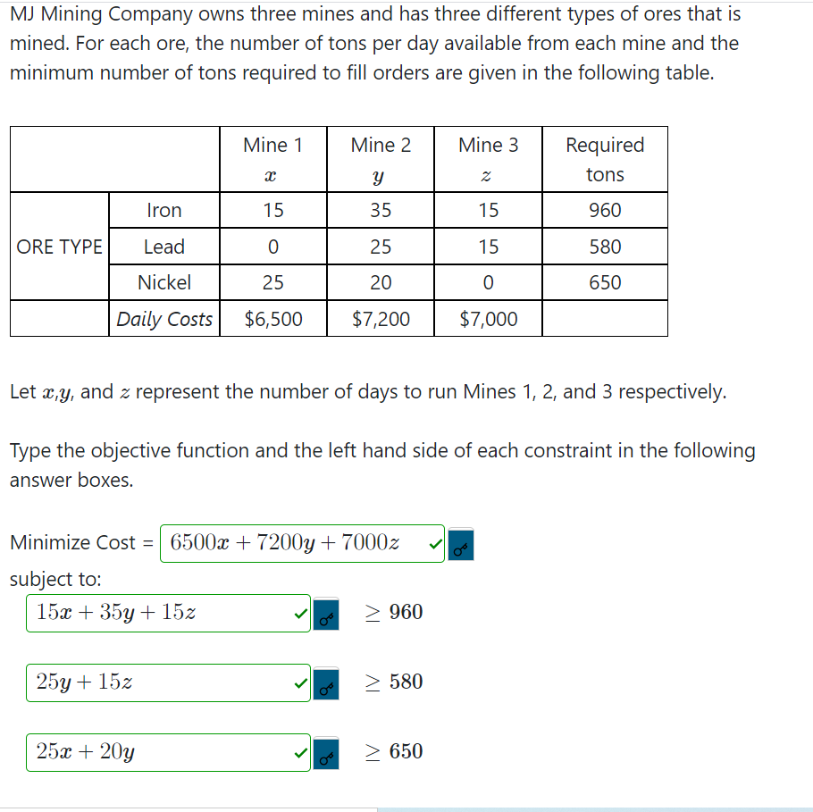 Solved A Factory Manufactures Three Products, A, B, And C. | Chegg.com