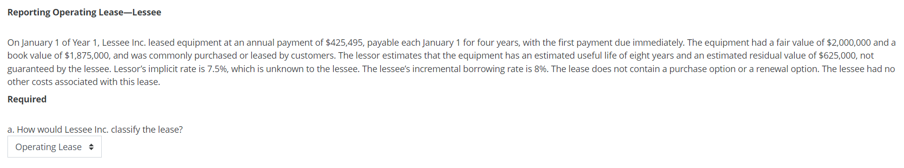 b. Prepare a schedule of the lease liability for | Chegg.com