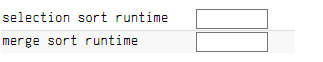 Solved selection sort runtime merge sort runtimeSuppose we | Chegg.com