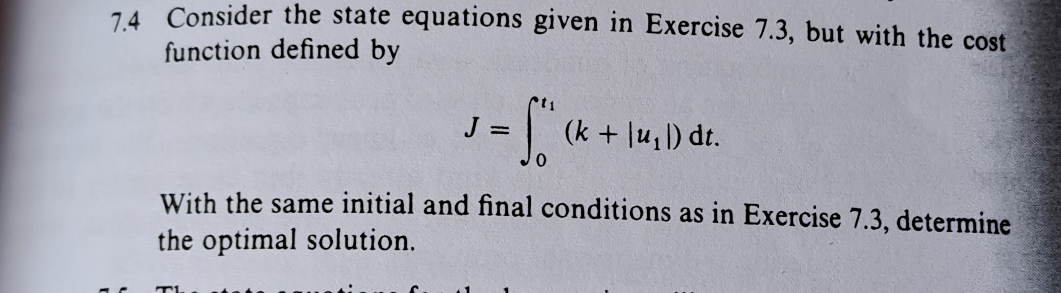 Solved 1.4 Consider the state equations given in Exercise | Chegg.com
