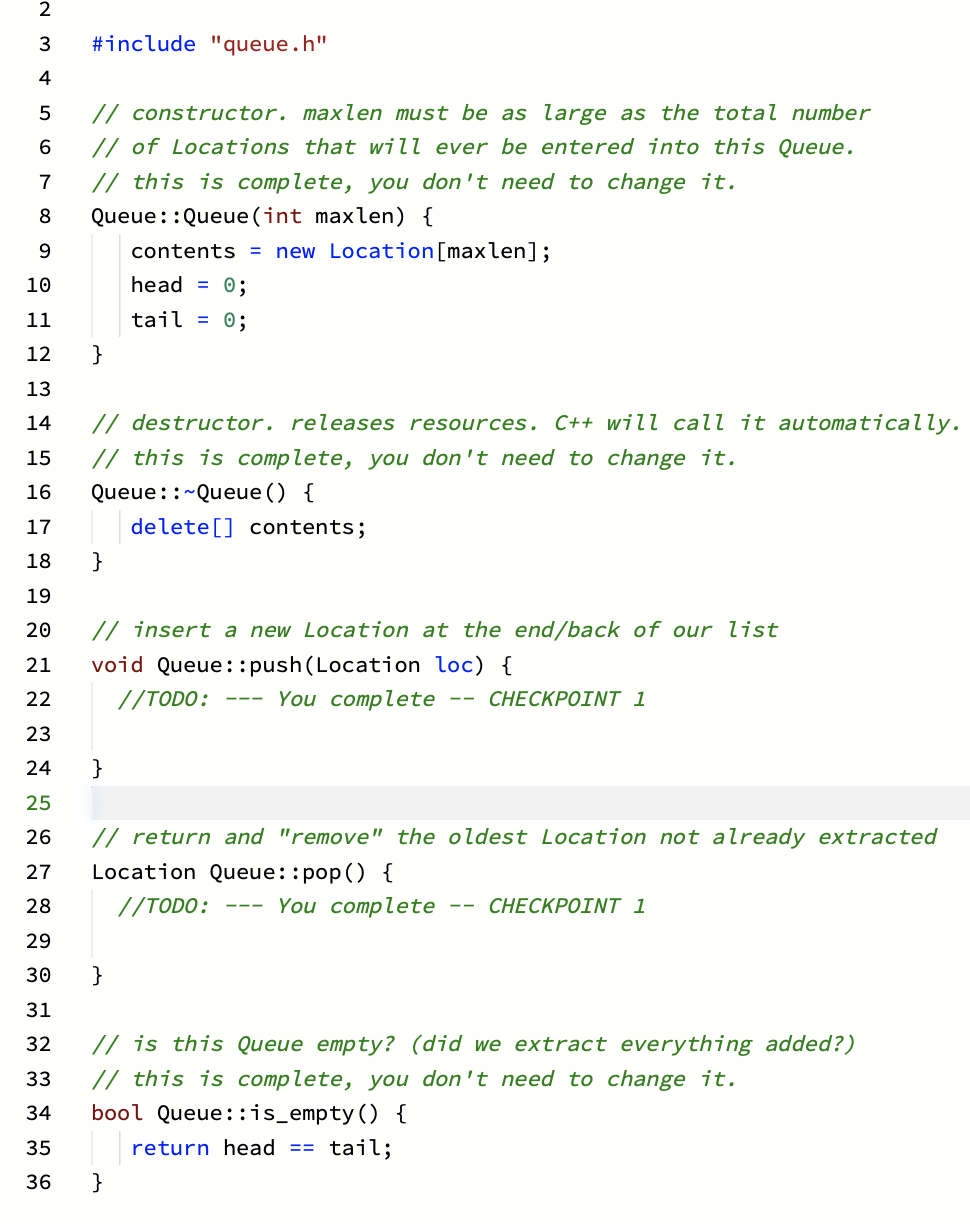 Solved C++ LIST HELP: Please help in areas that say | Chegg.com