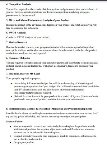 Competitive Analysis Example: Affecting a Strategic Acquisition