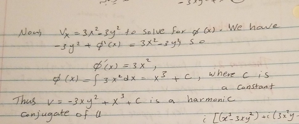 Exercises 1 Show That U X Y Is Harmonic In Some Chegg Com