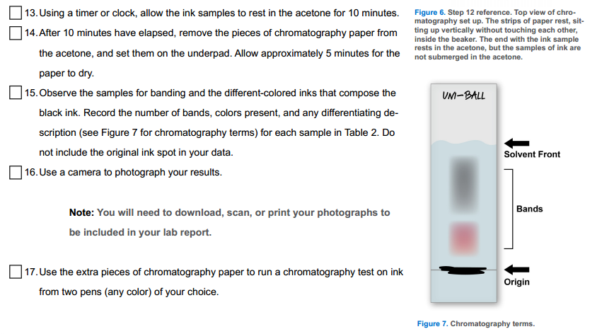 How Many Color Bands Did Each Ink Pen Produce Can Chegg Com