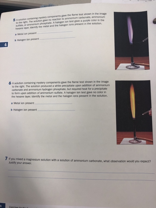 Solved to the right. The solution gave no reaction to