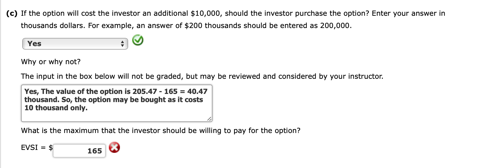 Solved A Real Estate Investor Has The Opportunity To | Chegg.com