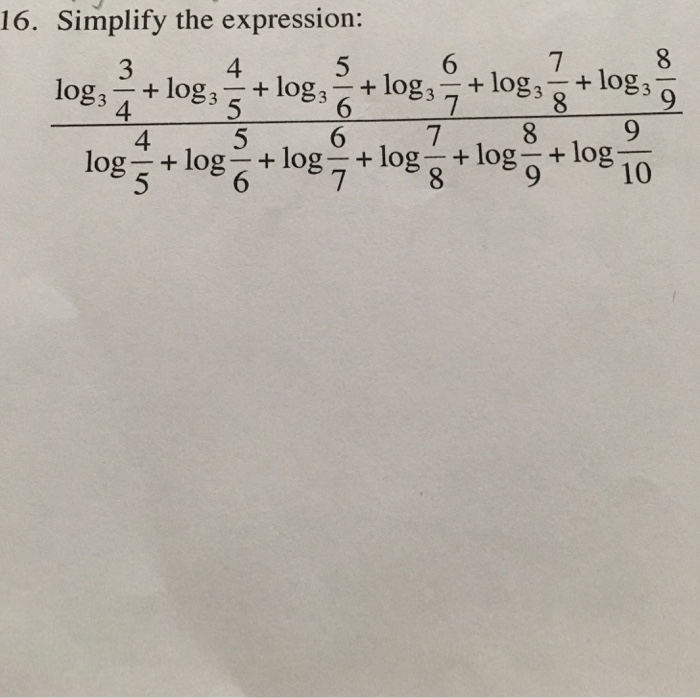 Solved Give your answers to problems 15-16 in simplified | Chegg.com