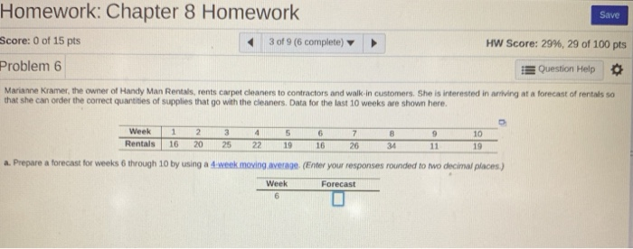 Solved Homework: Chapter 8 Homework Score: 0 of 15 pts | Chegg.com