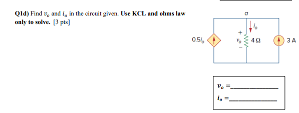 Solved This is circuit analysis. Will give thumbs up only if | Chegg.com