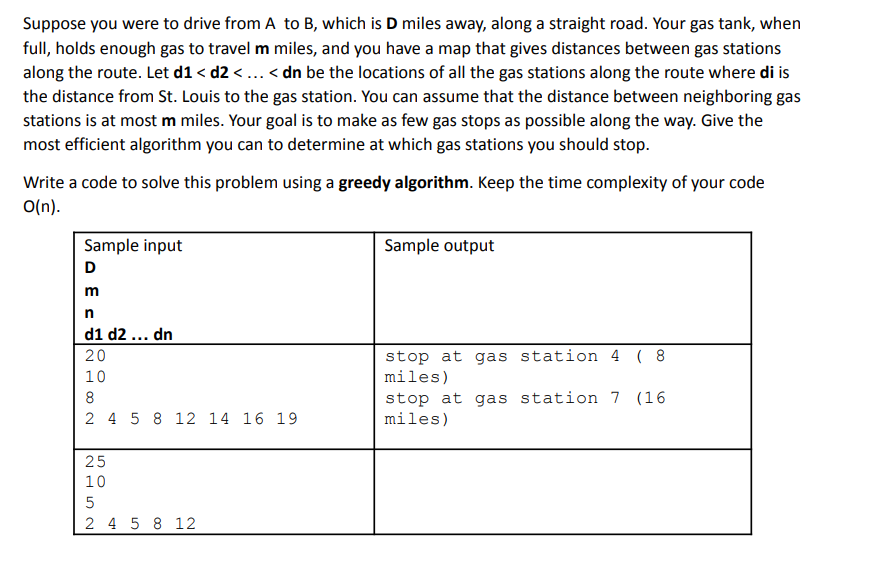 Solved Suppose You Were To Drive From A To B, Which Is D | Chegg.com