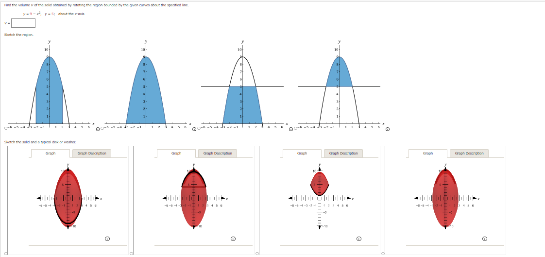 Solved Find the valume V af the solid obtained by ratating | Chegg.com
