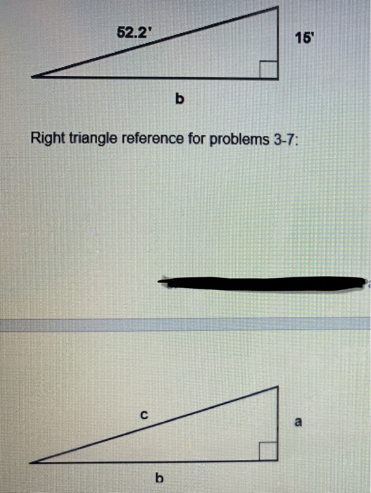 Right Triangle and Trigonometric Functions Exercise | Chegg.com