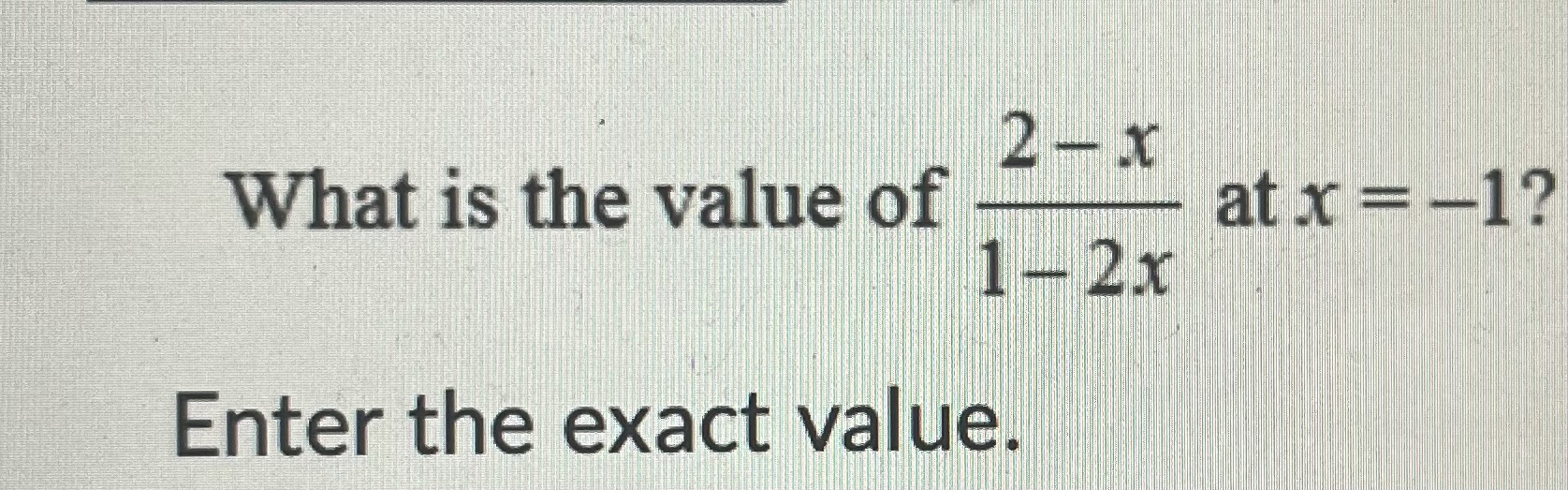 what is the value of x 2 1