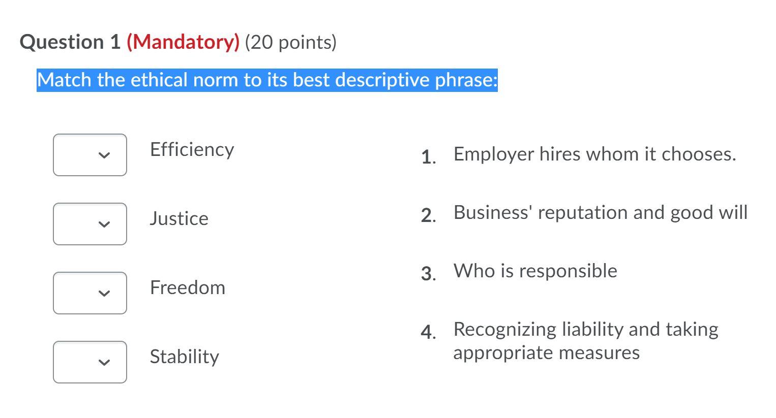 solved-question-1-mandatory-20-points-match-the-ethical-chegg