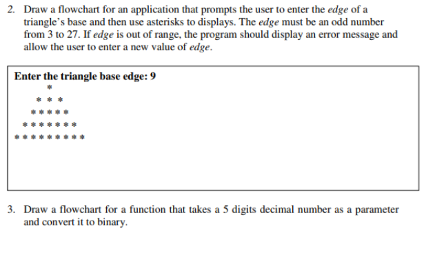 Solved 2. Draw a flowchart for an application that prompts | Chegg.com