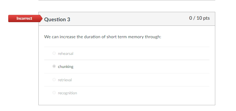 Solved Incorrect Question 3 0/ 10 pts We can increase the | Chegg.com