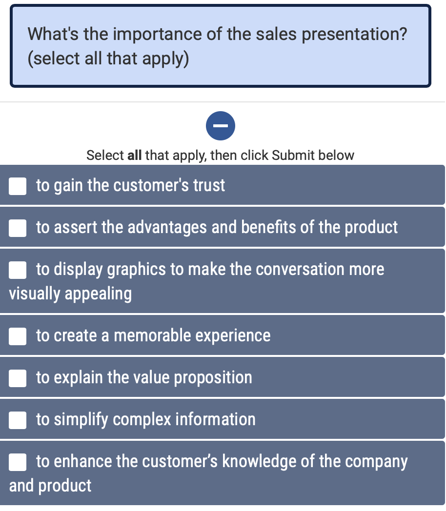 importance of sales presentation