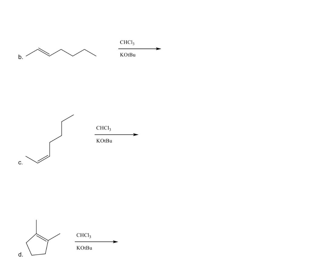 Solved B. C. D. KOtBuCHCl3 | Chegg.com