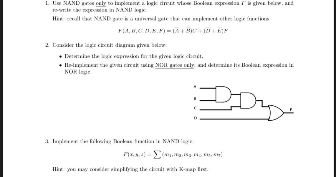 expression contact nand gate