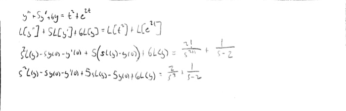 Solved Solve the non-homogenous second order differential | Chegg.com