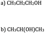 Solved Show the products of the oxidation of 1-propanol and | Chegg.com