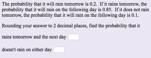 If today is Tuesday, the probability that tomorrow will be Wednesday is