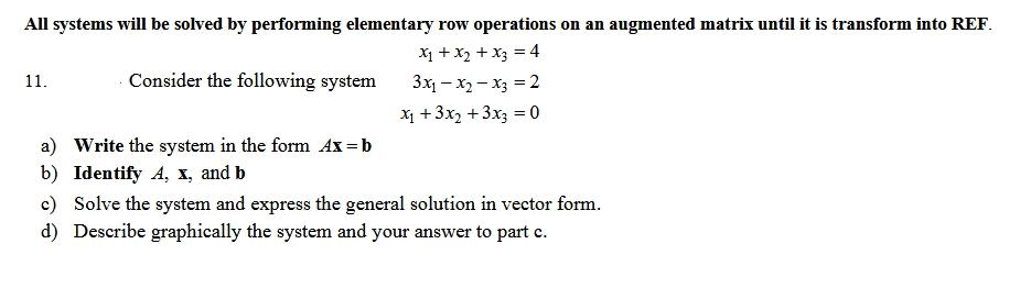 Solved 11. Consider The Following System | Chegg.com