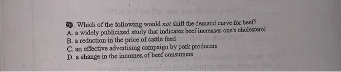 solved-which-of-the-following-would-not-shift-the-demand-chegg