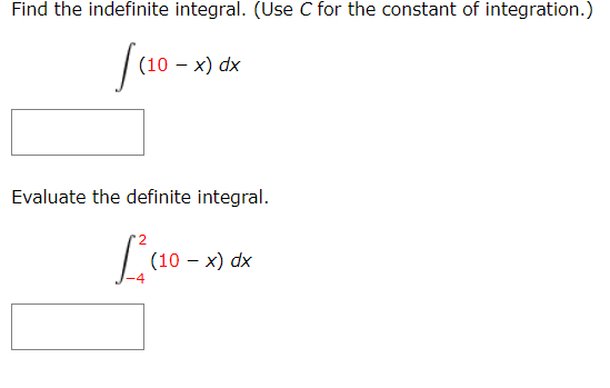 Solved Find the indefinite integral. (Use C ﻿for the | Chegg.com