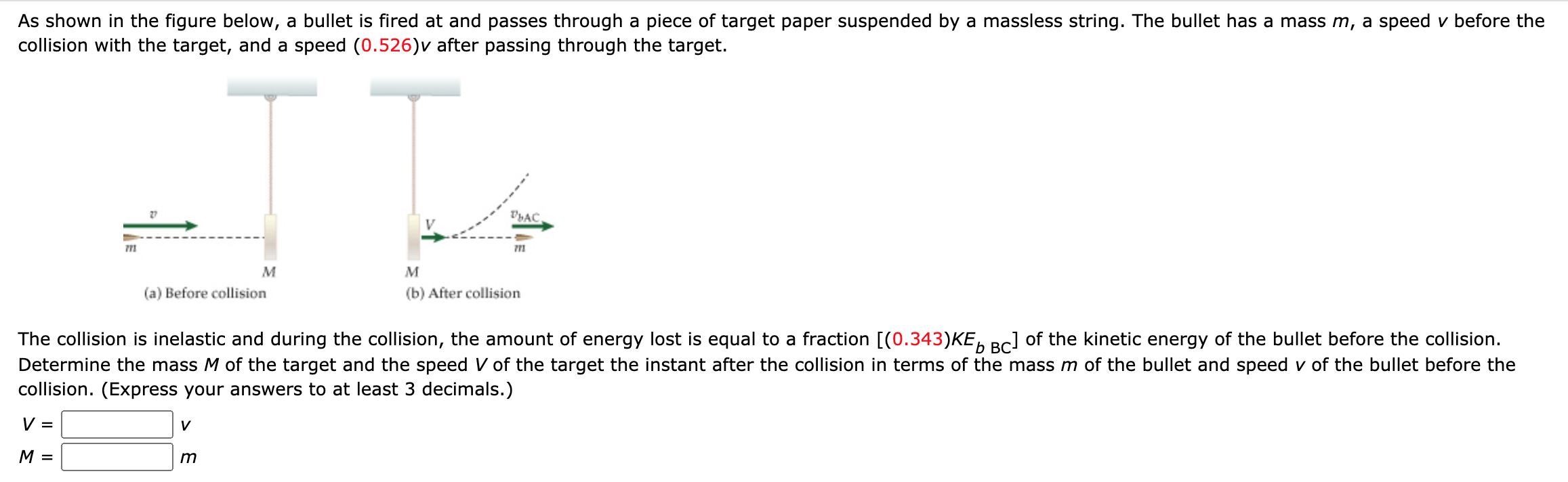 Solved As shown in the figure below, a bullet is fired at | Chegg.com